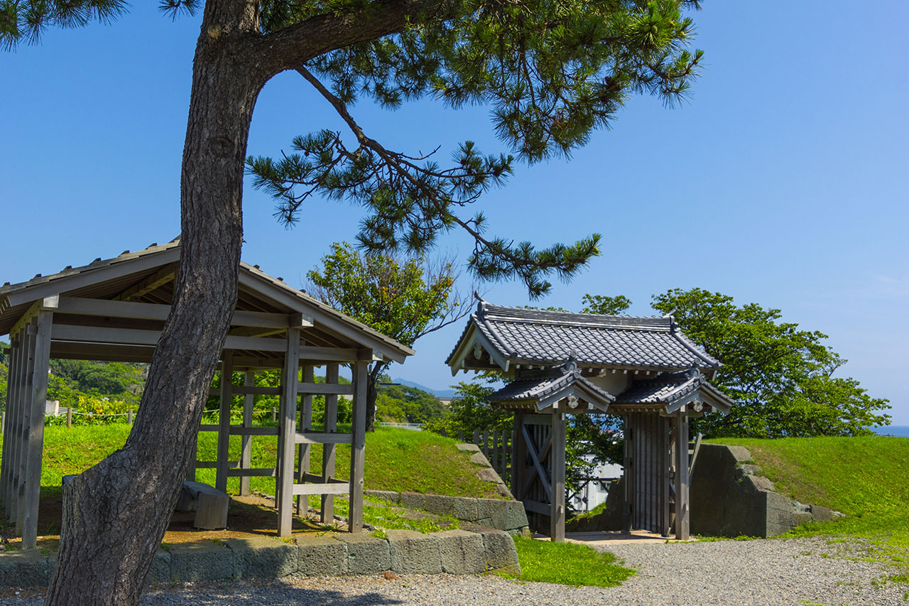 天神坂門と七番台場 (2019)