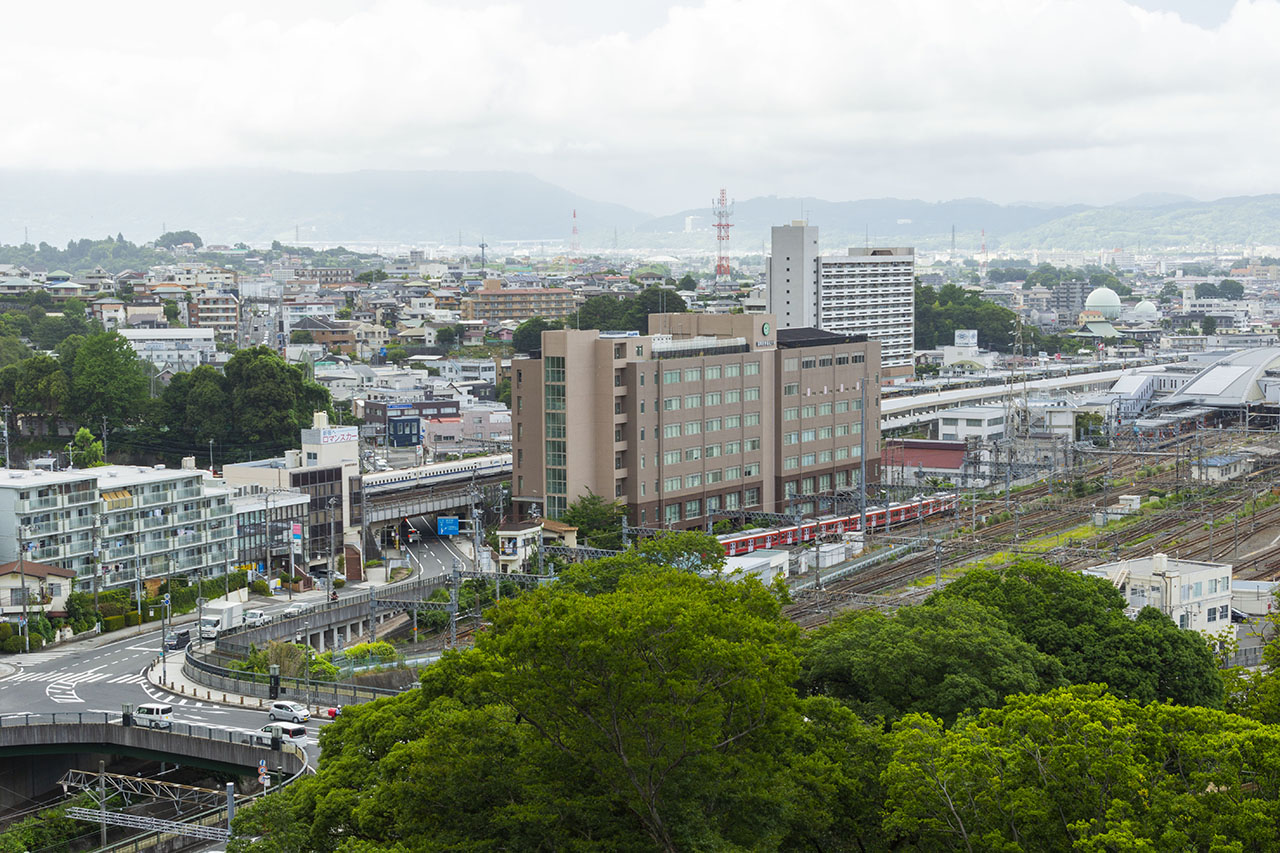 天守から小田原市 (2019)
