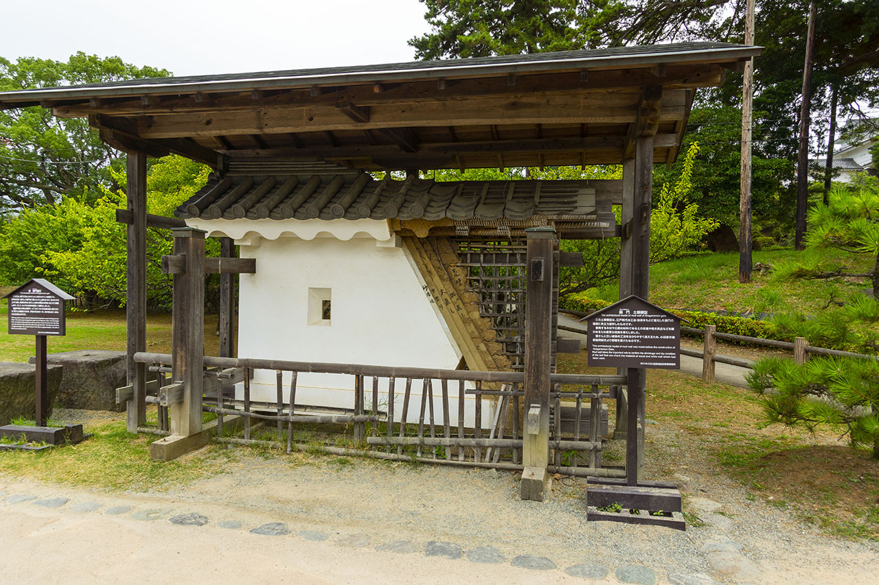 銅門 土塀模型 (2019)