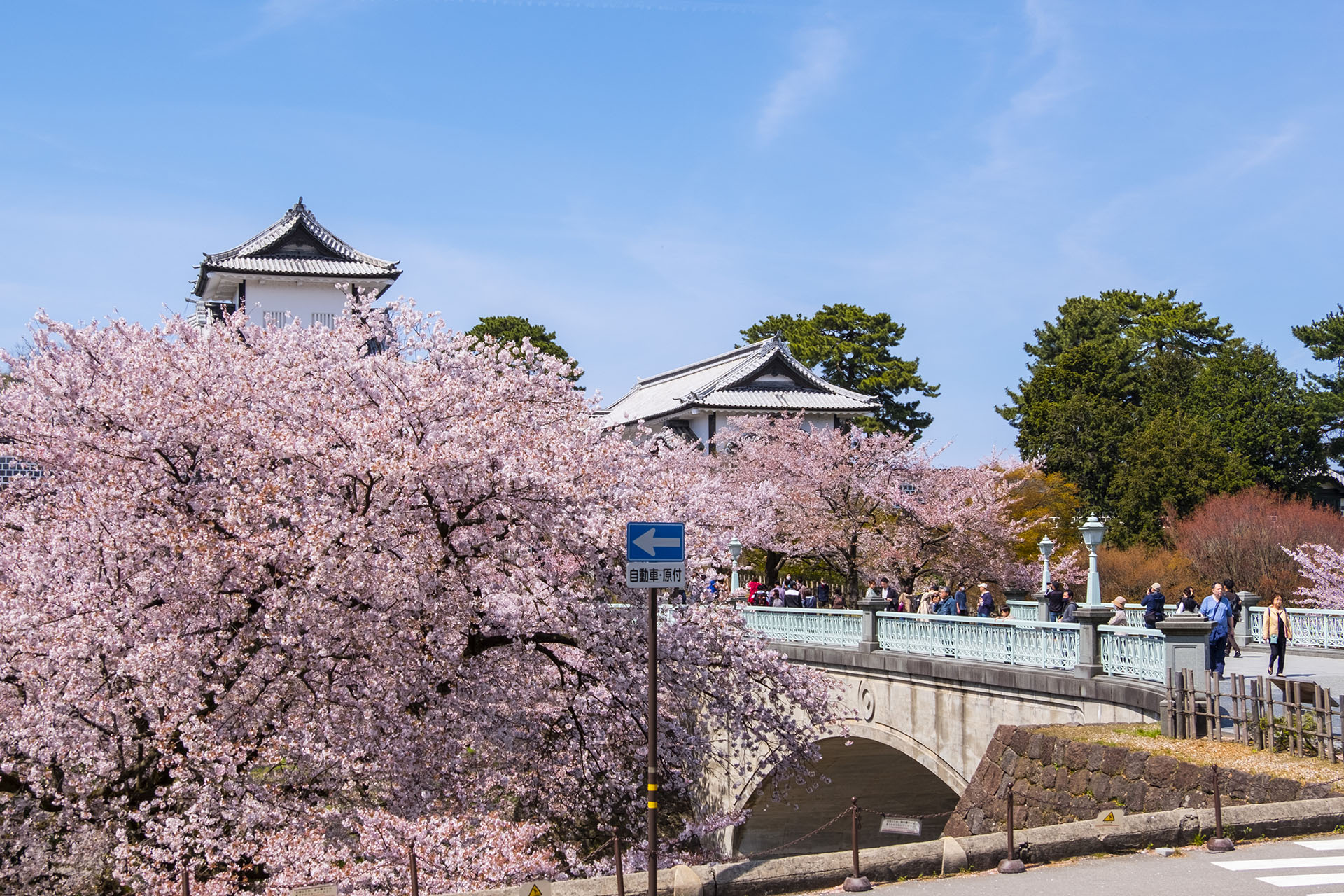 石川門，石川橋 (2023)