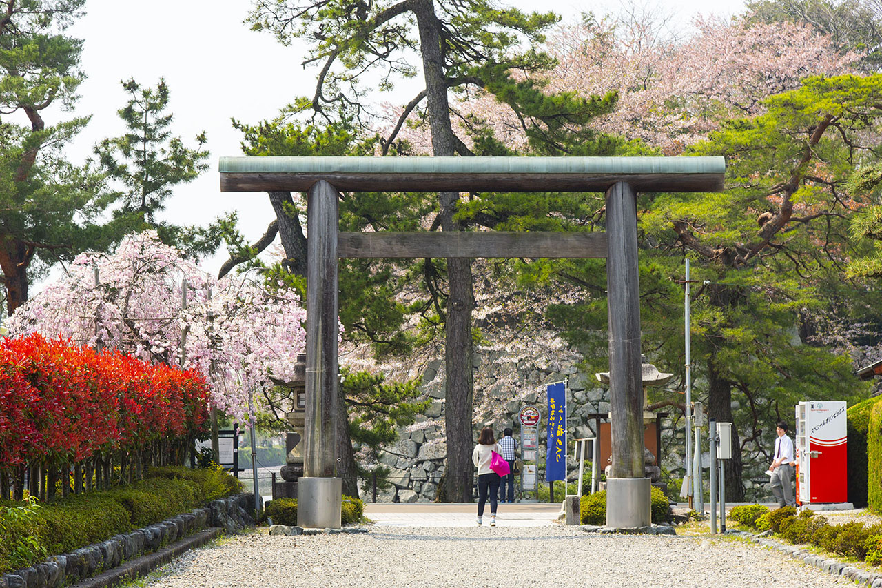 滋賀縣諼國神社鳥居 (2014)