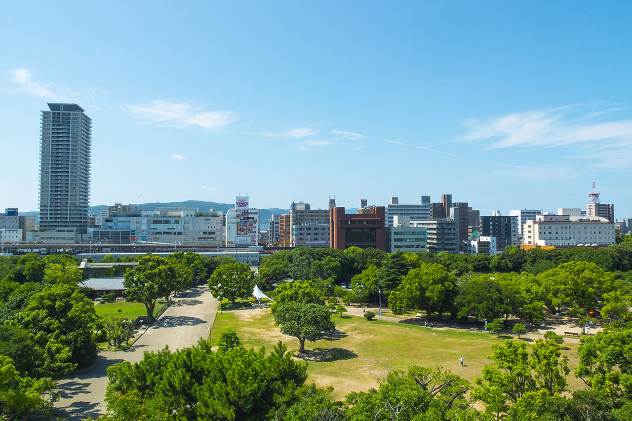 土塀から明石市 (2018)