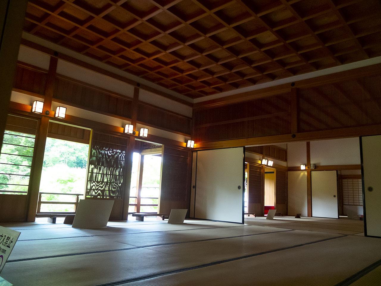 下屋敷(書院)內部 (2018)